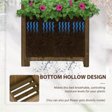 ZNTS Wooden Planter、Flower shelf 48434966