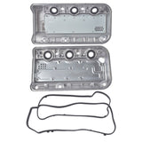 Pair Front Rear Aluminum Engine Valve Cover Replacement for Honda Accord 2008-2012, Odyssey 16444840