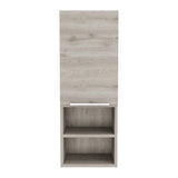 Mila Bathroom Cabinet, Two Interior Shelves, Two External Shelves, Single Door Cabinet -Light Gray B20092098