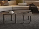 Contemporary rotatable cocktail table solid rubber wood legs, 360 degree rotating coffee table W2899P372753