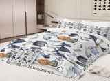 8 Pieces Halloween Comforter Set, Witch Pattern Bed in A Bag Bedding - Comforter, 2 Pillow Shams, 51951982