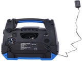 Rechargeable Jump Starter for Gas Diesel Vehicles - 1800 Amps with Air Compressor and AC, 12V DC, W46582326