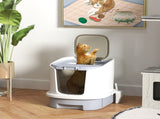 Cat Litter BoxCat Litter Box Enclosure 54697067