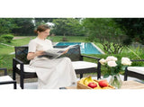 4-Piece Patio Furniture Set Outdoor Balcony Porch Garden Backyard Lawn Furniture Acacia Wood Table W2391P149819