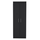 Nepal Pantry Cabinet, Space-Efficient 2-Door Design with Multiple Shelves B070P173198