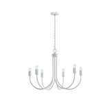 6-Light Metal Chandelier B03594965