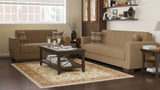 PrimeNest Zerova Collection Upholstered Convertible Sofabed with Storage, Brown B030P286469