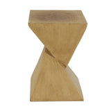GEOMETRIC MGO SIDE TABLE,LIGHT NATURE COLOR N770P262073N