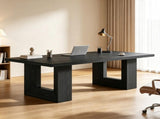 62.99" Rectangular Executive Computer Desk, Conference Table Seating 6 to 8 10314256