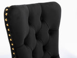 Furniture,Modern, High-end Tufted Solid Wood Contemporary Velvet Upholstered Dining Chair with 45655685