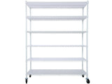 6 Tier 6000lbs Capacity NSF Metal Shelf Wire Shelving Unit, Heavy Duty Adjustable Storage Rack with W465142128