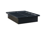 Modern Style Heavy Duty Cal King Size Bed base Frame made with Metal in Black B009P244676