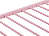 METAL BUNK BED PINK Twin Over Twin W311P201415