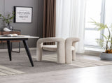 COOLMORE Contemporary Designed Velvet Fabric Upholstered Accent/Dining Chair /Barrel Side Chairs W395103720
