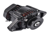Black Mini Alternator ES1004BK with V-belt Pulley Fits for Denso Style 12 Volts Systems 19680420