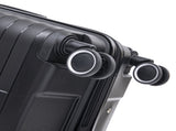 14"/20"/24"/28" 4 pcs/set in PP Spinner Wheel Luggage, Carry on Suitcase, Iron Pull Rod, Combination W2787P408502
