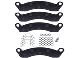 4Pcs 10-12 k Trailer Disc Brake Pad Set for Dexter K71-180-00 2 Wheels Semi-Metallic 58518014