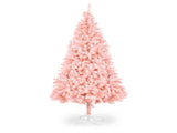 7ft 1400 Branch PVC Branch Iron Bracket Christmas Tree Pink 19380232