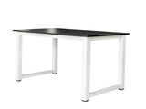 110cm Decent High Strength Wooden Computer Desk Black 47162360