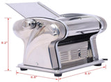 Electric Pasta Maker Noodle Maker Pasta Making Machine Dough Roller Cutter Thickness Adjustable W46564539