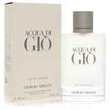 Acqua Di Gio by Giorgio Armani Eau De Toilette Spray Refillable 3.4 oz for Men FX-461458