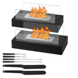 2pcs 13.8*7.1*5.5in tabletop fire pit 27205137