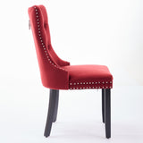 Classic Velvet Dinings, High-end Tufted Solid Wood Contemporary Velvet Upholstered Dining W114391510