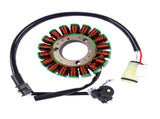 Generator Stator 18 Poles Fits for YAMAHA YFZ450R YFZ450 2009-2021 18P-81410-00-00 37416015