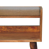 Oak-ish Nordic Storage Bench B182P166670