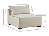Modular Armless Chair B035129471