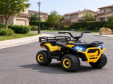 12V Kids 4-Wheeler ATV Quad, Ride-On Quad with Spring Suspension, LED Lights & Music USB for Ages 46342966