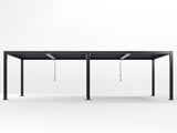 12' x 20'Pergola Modern Style with Adjustable Louvers for Outdoor Roof, Garden, Easy Assembly, 25174613
