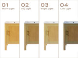 18" Bathroom Cabinet with Storage, Small Space Solution with Ceramic Sink, Adjustable Shelf, N710P426321P