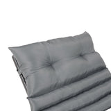 2 PCS Set Outdoor Lounge Chair Cushion Replacement Patio Seat Cushion Grey Sale to Temu is 65852564
