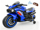 12V Electric Motorcycle for Kids, Powered Toy Motorcycle, Child Motorcycle Ride On with Light Wheels 32935697
