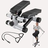 ZNTS Steppers for Exercise, Stair Stepper with Resistance Bands, Mini Stepper with 330LBS Loading 85403615