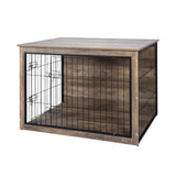 Dog Crate Furniture ,Wooden Dog Crate with Double Doors, Dog Furniture, Indoor Dog Kennel, W331P225794