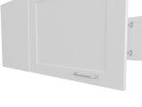 Wall Cabinet, 2 Doors, White B097P350281