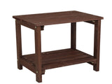 Rectangular Wood Side Table Light Brown 64934750