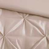 7 Piece Tufted Comforter Set Blush King B03597045