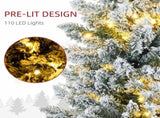 5ft Pencil Christmas Tree 82372847