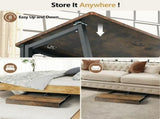 Folding Table, Portable Space-Saving Desk for Home, Apartment, Events, Vintage 01956727