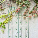 4 Pack Metal Garden Trellis 71" x 19.7" Rustproof Trellis for Climbing Plants Outdoor Flower Support W1586135449
