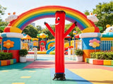 20 ft Inflatable Tube Man Set with 1 HP Blower, Wacky Waving Air Dancer for Outdoor Advertising & 10251905