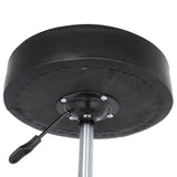 ZNTS Round Stool Ha Ha Feet Rotation Bar Stool Black 95449502