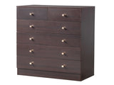 Modern Simple 6-Drawer Dresser Brown 17234498