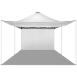 10x10FT pop up Canopy Tent with 2 sidewallsOutdoor Canopy Tent for Parties 22018317