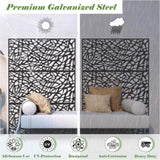 Metal Privacy Screens and Panels with Free Standing, Freestanding Outdoor Indoor Privacy Screen, W1859P145760