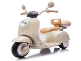 12V Kids Ride On Three-Wheel Electric Motorcycle,2WD,Cool Waterfall Light,Large Storage W1578P235066