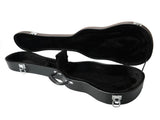 26" Tenor Python Pattern Leather Ukulele Case Black 14670546